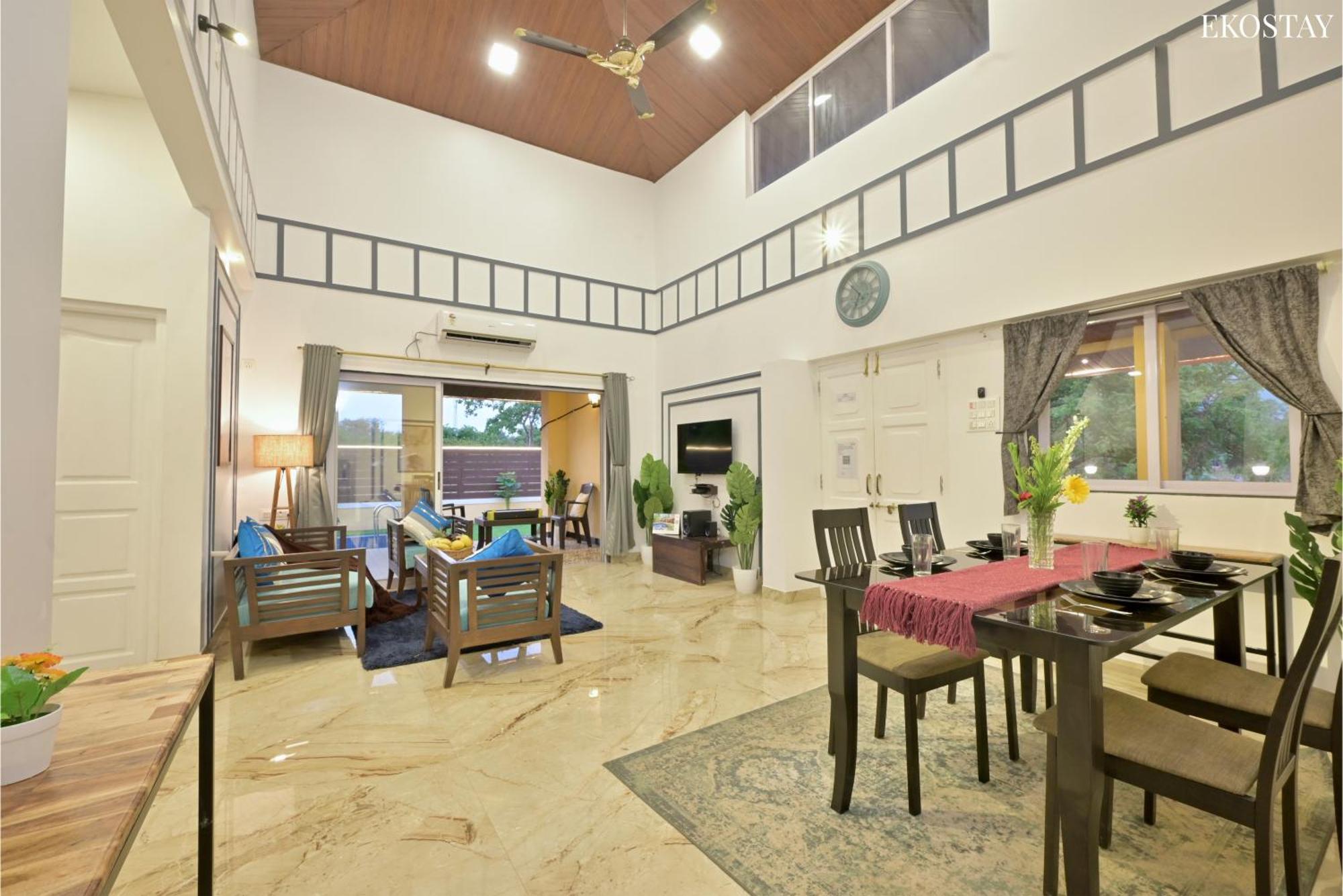 Ekostay - Pinewood Villa Алибаг Экстерьер фото
