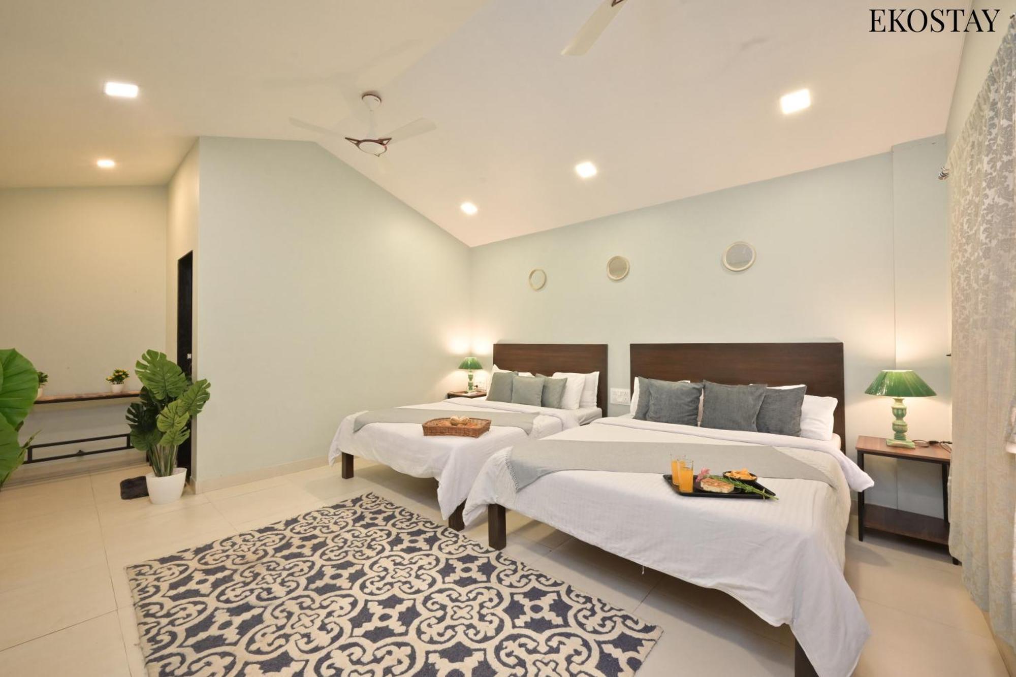 Ekostay - Pinewood Villa Алибаг Экстерьер фото