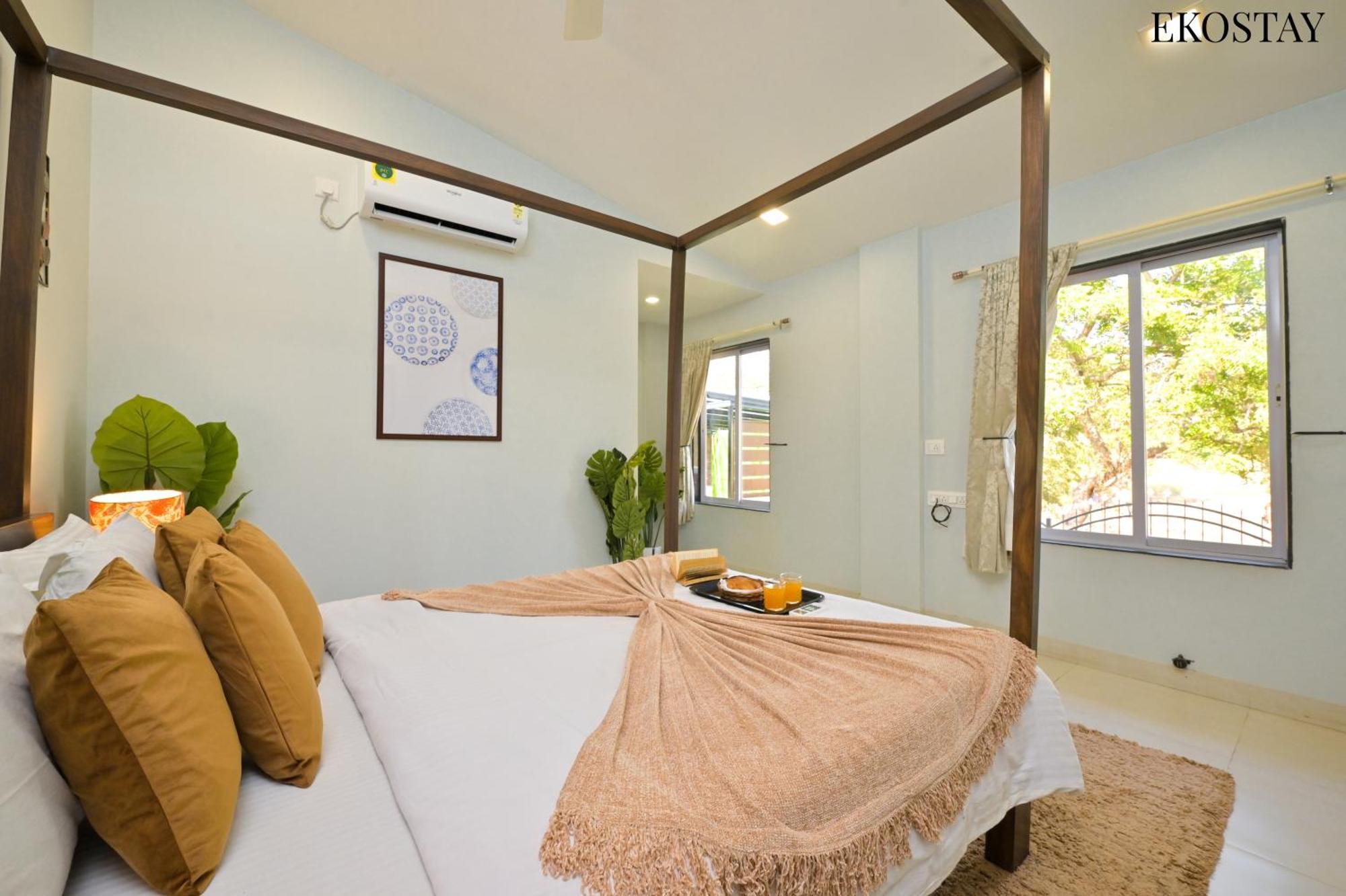 Ekostay - Pinewood Villa Алибаг Экстерьер фото